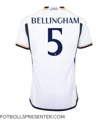 Real Madrid Jude Bellingham #5 Hemma Matchtröja 2023-24 Kortärmad